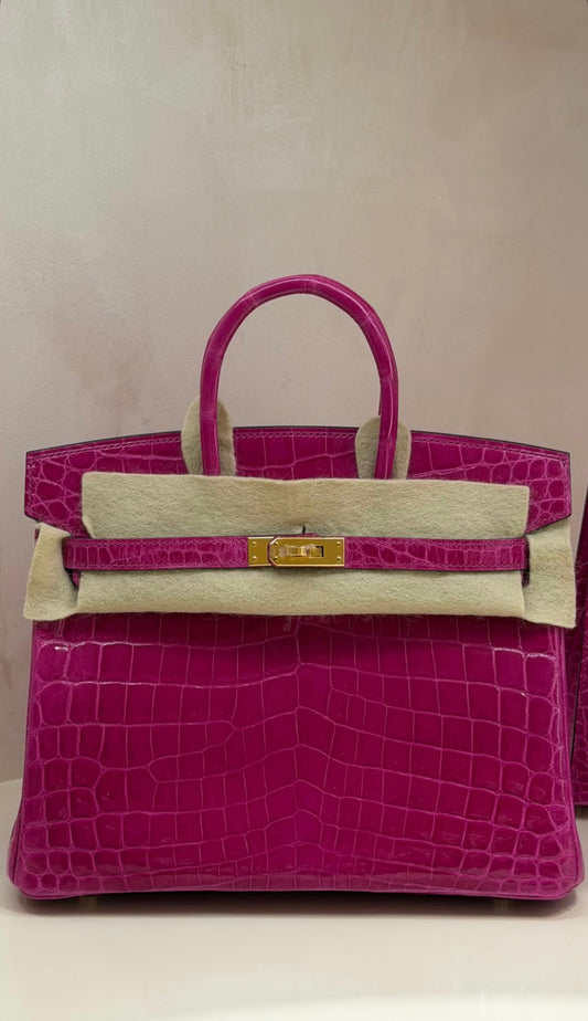 MONACO CROCO ROSE